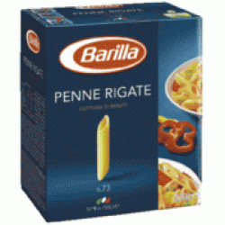 BARILLA TESTENINA PENNE RIGATE 500GR 