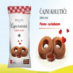 BELINA-ČAJNI KOLUTIĆI KAKAO 700GR 