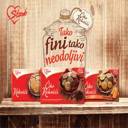 STARK-3XČOKO KEKSIĆI 220GR+POKLON TEGLA 