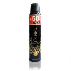 SARANTIS-DEZ. C-THRU GOLDEN TOUCH 200ML 