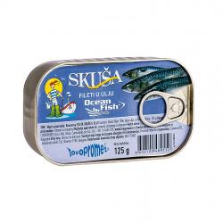 GOLDENFISH-FILETI SKUSE U ULJU 125GR 