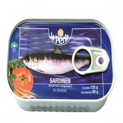 LAPERLA-SARDINA SA POVRCEM 125GR 