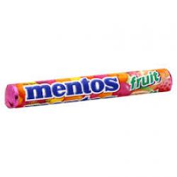 PERFETI-BOMBONE MENTOS FRUIT 38GR 