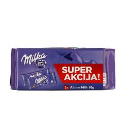 KRAFT-MLECNA MILKA 2x80GR 