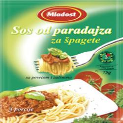 MLADOST-SOS OD PARADAJZA ZA SPAGETE 75GR 