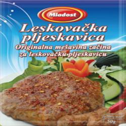 MLADOST-ZACIN ZA LESKOVACKU PLJESKAVICU 50GR 