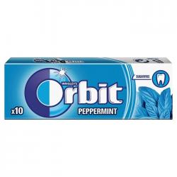 WRIGLEY-ORBIT ŽVAKE PEPRMINT 14G 