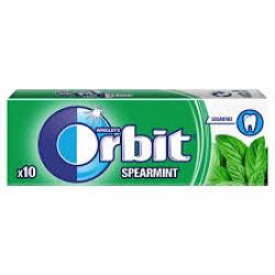 WRIGLEY-ORBIT ŽVAKE SPEARMINT 14G 
