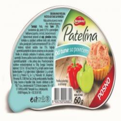 NP-PAŠTETA PATELINA TUNA SA POVRĆEM 60GR 