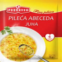 PODRAVKA-SUPA PILECA ABECEDA 38G 