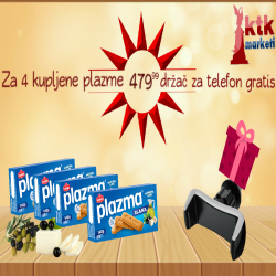 BAMBI-SET 4xPLAZMA MASLINA 140GR+POKLON DRZAC 