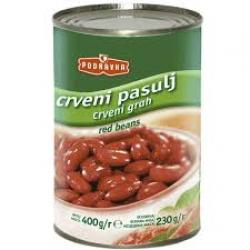 PODRAVKA-PASULJ CRVENI 400GR 