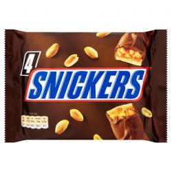 M.FOODS-BAR SNICKERS MULTIPAK 4x50GR 