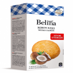 BELINA-KEKS KOKOS MED I MLEKO 120G 