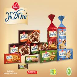 BAMBI VAFEL YODORO 185GR VISE VRSTA 