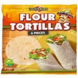 QUICKBURY-TORTILJA 25CM 6/1 420GR 