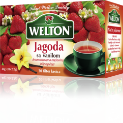 WELTON-CAJ JAGODA SA VANILOM 44GR 